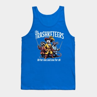 The Trashketeers - "All for One!" Raccoon, Rat, Possum Tank Top